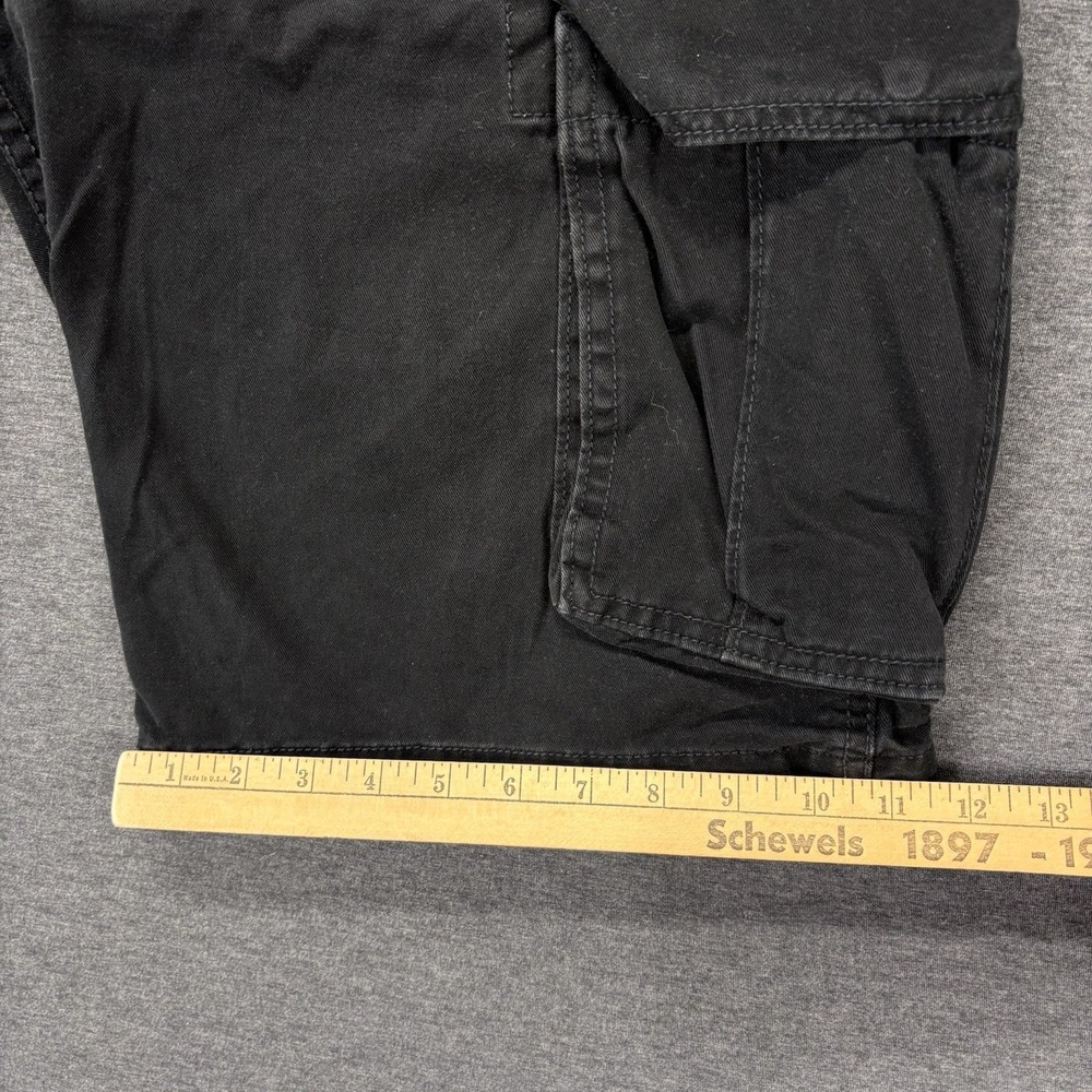 Levi's Cargo Shorts Mens 36 Black White Tag Utility Workwear Outdoors Skater - Picture 6 of 12